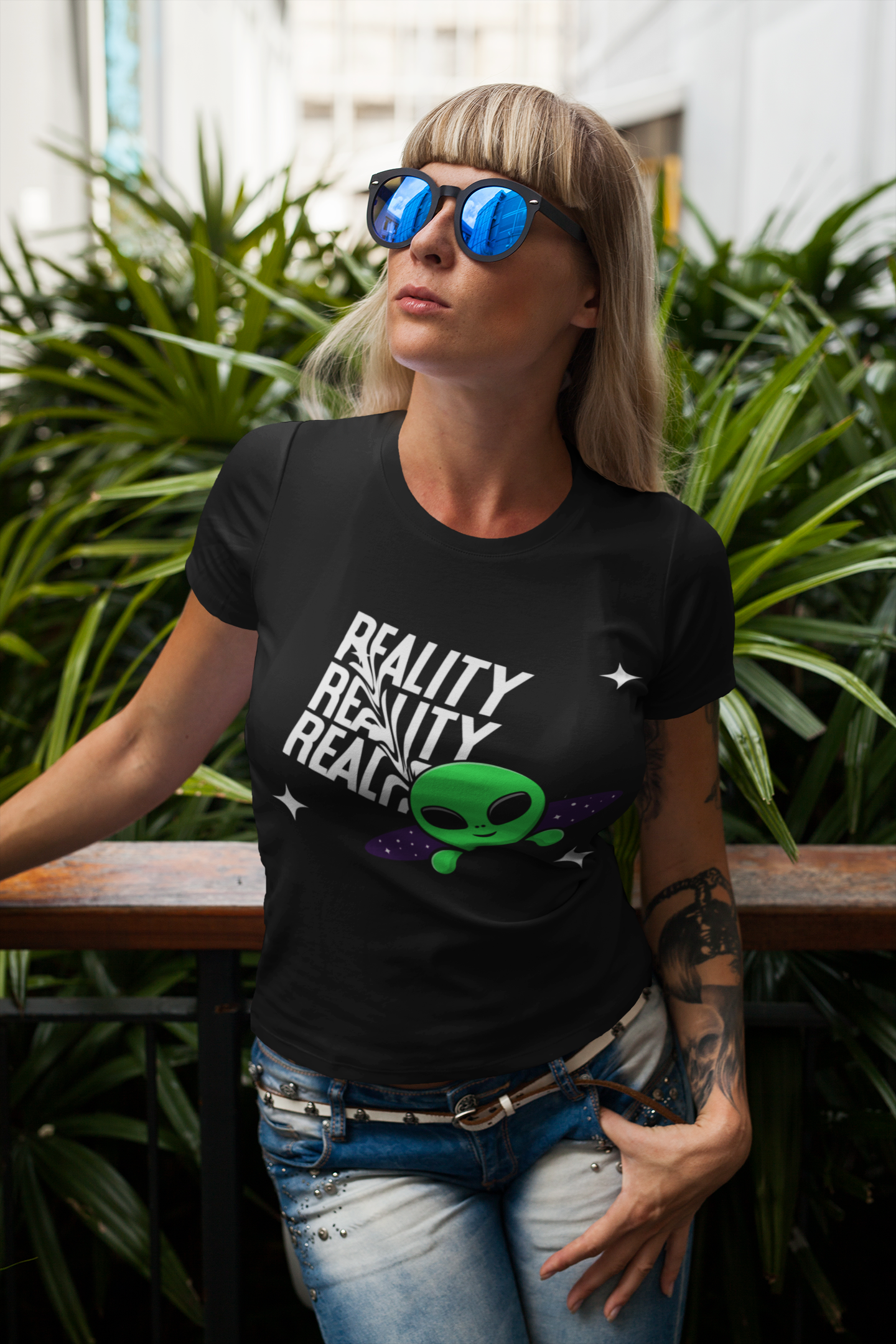 Adults Short Sleeve T-Shirt... Reality