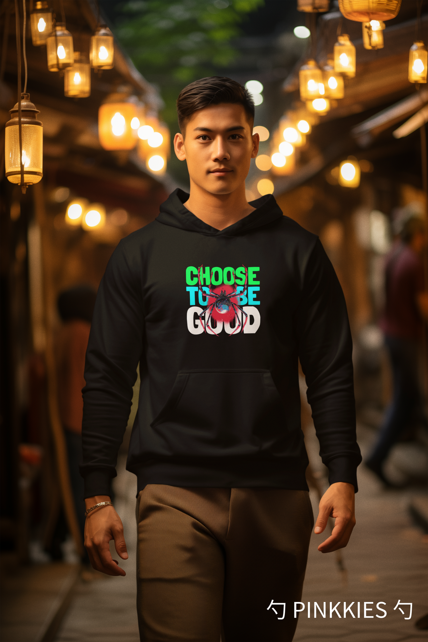 Adult's Soft Hoodie... Choose to be good