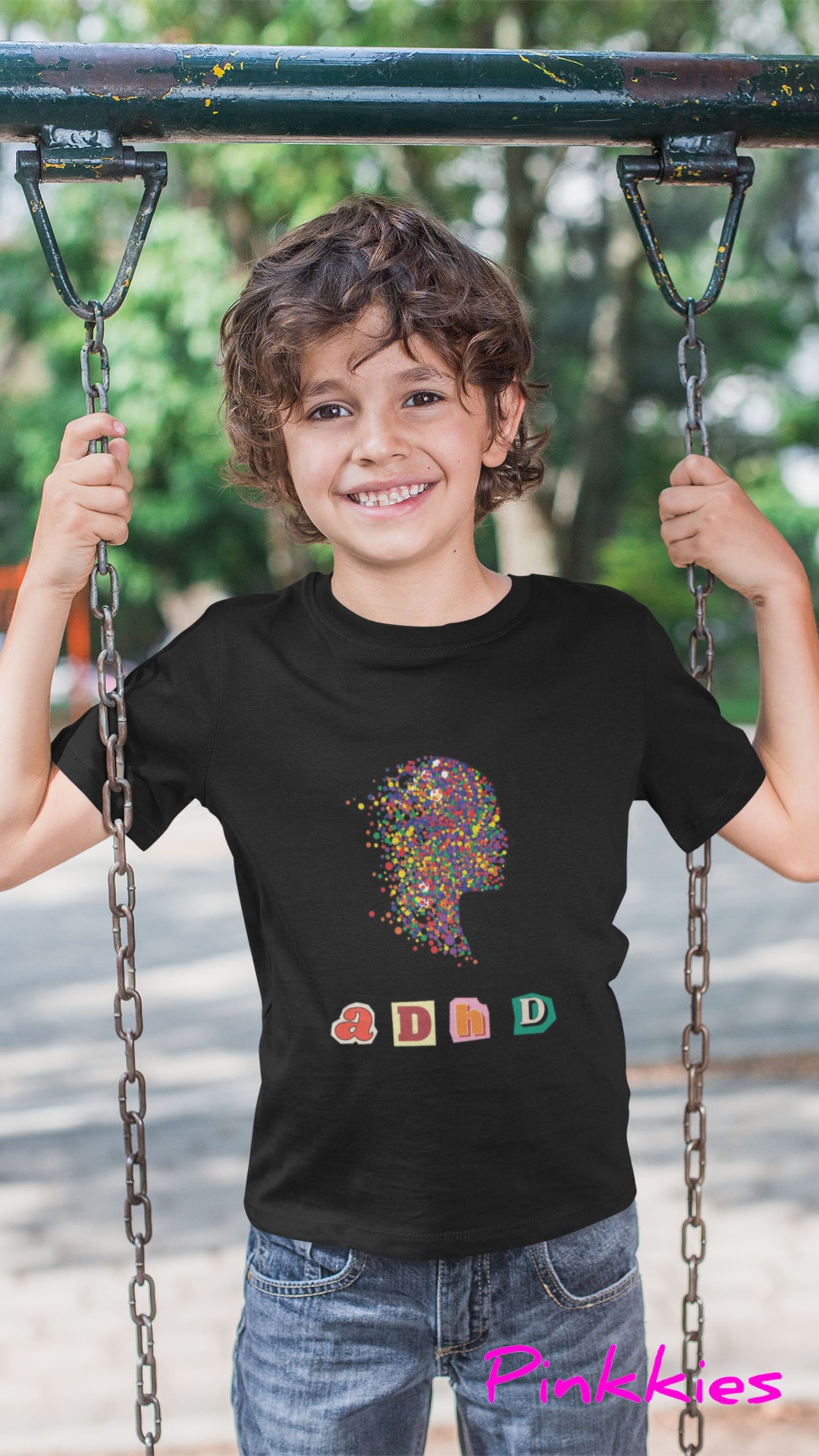 Children's Short Sleeve T-Shirt... ADHD Face