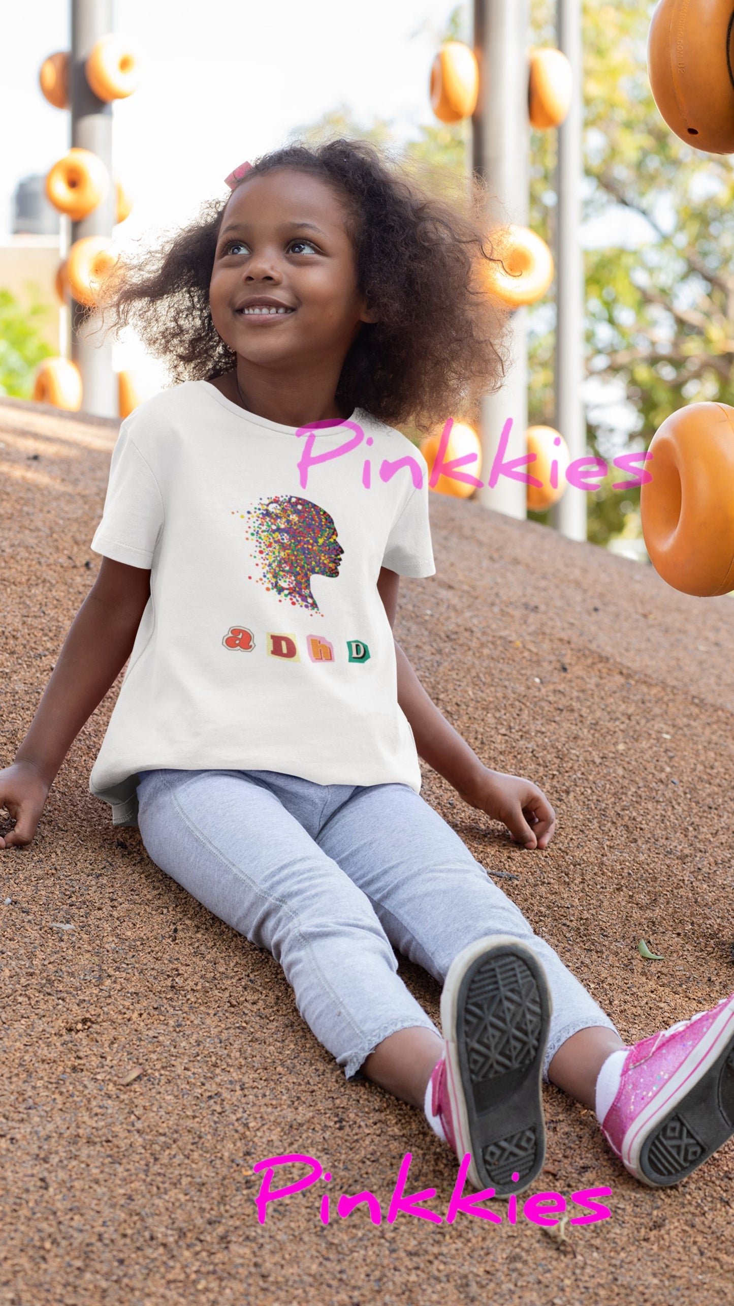 Children's Short Sleeve T-Shirt... ADHD Face