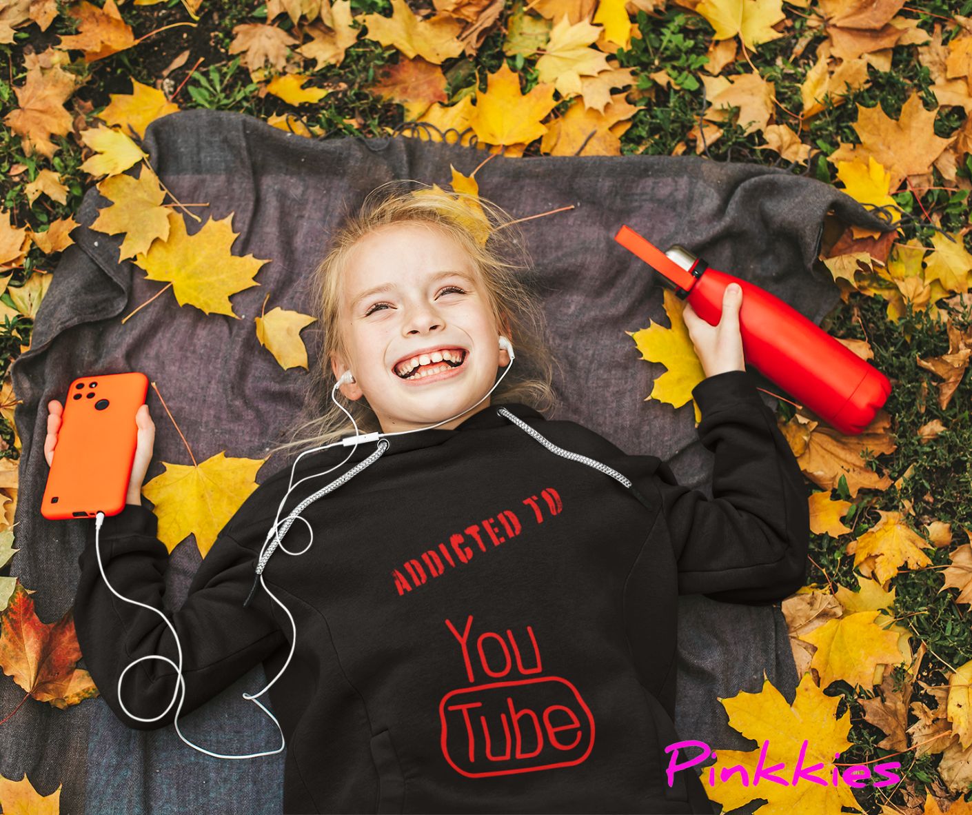 Kids Soft Hoodie... Addicted To YouTube