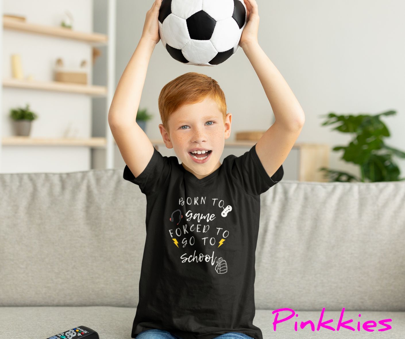 Children's Short Sleeve T-Shirt... Born To Game