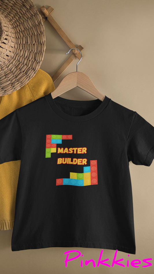 Children's Short Sleeve T-Shirt... Master Builder